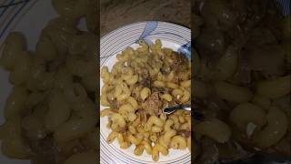 Caramelized onions and mushrooms macaroni 2amfood [upl. by Ydnyc813]