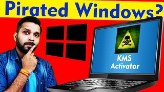 ऐसे हटाओ कंप्यूटर से Pirated KMS Activation Key  Remove KMS Activator License from Windows 1011 [upl. by Eanore]