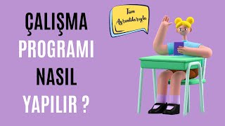 Çalışma Programı Nasıl Yapılır  YKS  KPSS  LGS [upl. by Swanson692]