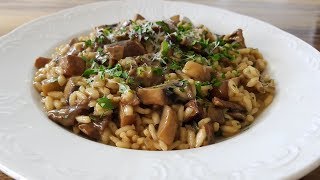 How to Make Mushroom Risotto  Best Mushroom Risotto Recipe [upl. by Franklyn]