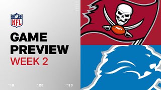 Tampa Bay Buccaneers vs Detroit Lions  2024 Week 2 Game Preview [upl. by Nnoved33]