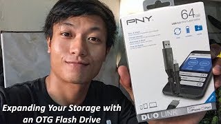 PNY DUO LINK USB 30 OTG FLASH DRIVE Unboxing amp Review [upl. by Nnaylloh729]