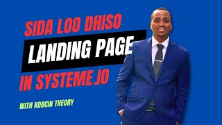 baro Sida Loo Dhiso Landing Page Bilaash ah  Samee Systemeio Landing Page Tutorial Somali [upl. by Oniram461]