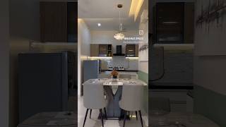 Dining amp Kitchen designed at Amanora Gold Towers Pune interiordesign homedecor interior design [upl. by Sinai]