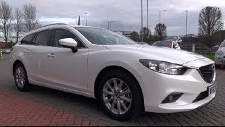 The New 2013 Mazda 6 Tourer  Estate [upl. by Anaynek]