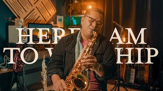 Here I Am To Worship  Instrumental Sax Music  Uriel Vega Worship sundayclassics [upl. by Avuha]