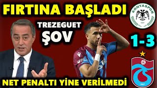 Konyaspor 1  3 Trabzonspor Ogün Temizkanoğlu  Trabzonsporun Net Penaltısı Yine Verilmedi [upl. by Ahseym]