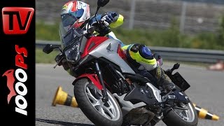 Honda NC750X Test 2016  Big Enduro Melken [upl. by Greenquist]