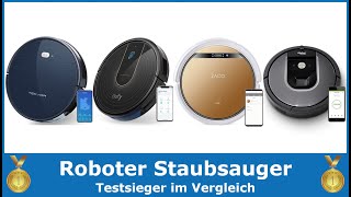 Die besten Roboter Staubsauger TOP 5 2024 🥇 Testsieger im Vergleich iRobot Tesvor ZACO etc [upl. by Adav]