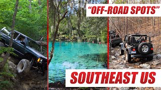 Top 5 Offroad 4x4 Trails in the Southeast [upl. by Pesvoh]