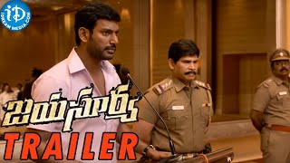 Jaya Surya Movie Theatrical Trailer  Vishal Kajal Aggarwal [upl. by Arotahs912]