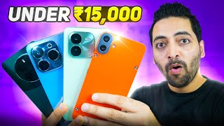 Best 5G Phones For You Under ₹15000 August 2024 [upl. by Dearman543]