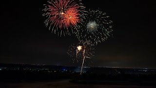 Höhenfeuerwerk zur Bockenheimer Kerwe 01092014 [upl. by Oratnek300]