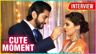 ISHQBAAZ Actor Kunal Jaisingh And Bharati Kumari CUTE MOMENT  First Interview After Marriage [upl. by Ahkos812]