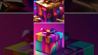 Choose Your Gift  Gold vs Rainbow shortsviral [upl. by Nylirek421]