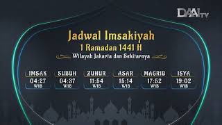 Jadwal Imsakiyah Ramadan 1441 H [upl. by Yatnoj460]