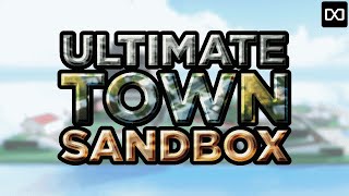 Ultimate Town Sandbox  Preview 1  First Look Roblox [upl. by Mercola]