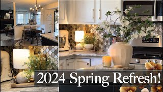 2024 Kitchen Spring REFRESH  Decorate With Me [upl. by Ozmo64]