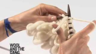 How to Knit Loop Stitch [upl. by Hpesoy]