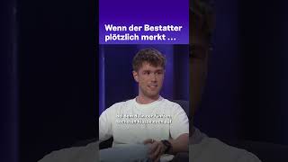 Wenn der Bestatter plötzlich merkt   Luis Bauer I deep und deutlich shorts [upl. by Atila]