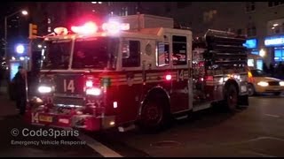 FDNY Engine 14 quotSweet 14quot  FDNY Ambulance 526 [upl. by Diarmit]