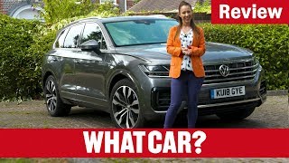 2020 VW Touareg review – Superior to the Audi Q7  What Car [upl. by Elleirad]