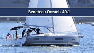 New Model  Beneteau Oceanis 401 Walkthrough with Sean Smith [upl. by Erdnaid591]