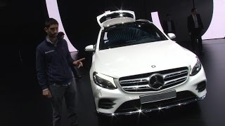 Mercedes GLC  Salone di Francoforte 2015 [upl. by Amej]