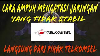 Cara mengatasi jaringan tidak stabil langsung dari pihak TELKOMSEL [upl. by Annam]