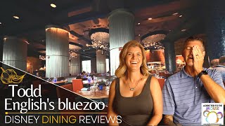 Todd Englishs bluezoo in the Walt Disney World Dolphin Resort  Disney Dining Review [upl. by Neram]