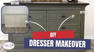 This easy diy dresser makeover is a great way to update your bedroom [upl. by Aikemat]