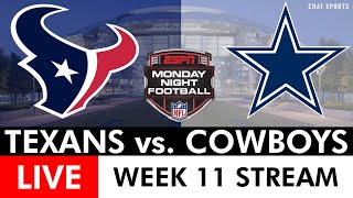 Texans vs Cowboys Live Streaming Scoreboard PlayByPlay Highlights amp Stats  NFL Week 11 On ABC [upl. by Octavius973]