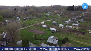 Aizkraukles mazdārziņu teritoriju izmantos HES rezerves pārgāznes būvniecībai [upl. by Kubiak]