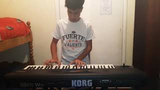 Korg 01Wfd dyno piano ●tu mirada● ●temprano yo te buscare● Santiago Irusta [upl. by Caresse]