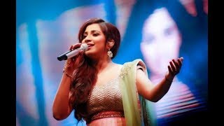 Shreya Ghoshal Singing in Sinhala  Gedara Hitiya Rosa Kekula Rosa [upl. by Edi]