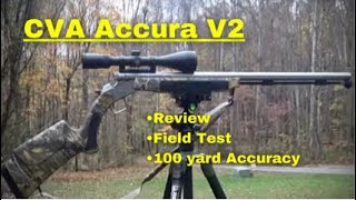 CVA Accura V2 Review and field test Is the V2 a 200 yard muzzleloader [upl. by Irrok]