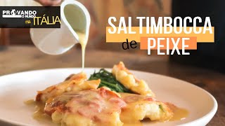 Saltimbocca de Peixe receita romana revisitada Legendado T13 E46 [upl. by Aisinoid]