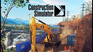 Всем привет с вами Санек и Сегодня будем играть в Construction Simulator 2022 [upl. by Hnahk]