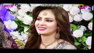 Wedding Week on Aplus Morning Show with Farah Gureva performance by Saad Rasheed Moammar Rana Fiza [upl. by Hertha]