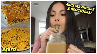 QUE COMO EN UN DÍA ENTERO  KETO TAMALE PIE  CACEROLA DE HUEVO  DIETA CETOGÉNICA  KETO VLOG [upl. by Ayotaj406]