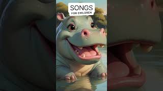 Song about Hippopotamus quotHippopotamusquot  Best Kids Songs  Children Music [upl. by Gall]