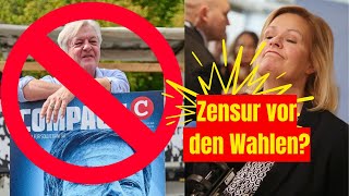 Schockierende Maßnahmen von Nancy Faeser Das Compact Magazin wird verboten – Zensur oder Schutz [upl. by Assile]