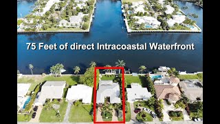 Delray Beach Home for Sale Waterfront Home of the Direct Intracoastal Waterway Delray Beach Florida [upl. by Slaohcin]