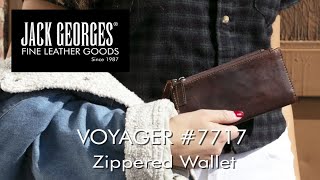 Voyager Slim Zippered Wallet 7717 [upl. by Jews]