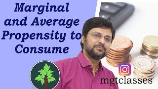 Marginal and Average Propensity to Consume in Hindi [upl. by Akeem]