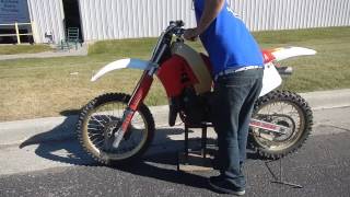 1986 Yamaha YZ250 Dirt Bike [upl. by Sivi]