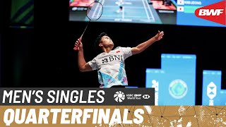 YONEX All England Open 2024  Viktor Axelsen DEN 1 vs Anthony Sinisuka Ginting INA 5  QF [upl. by Locin]