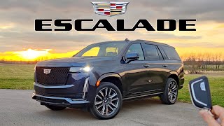 2022 Cadillac Escalade Sport Platinum  A 114000 Private Jet on Wheels Week Review [upl. by Ilyak6]