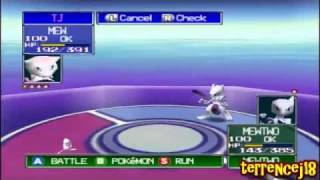 Mew vs Mewtwo Pokemon Stadium [upl. by Asemaj]