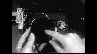 Threading The CineKodak Special 1955 [upl. by Airetal]